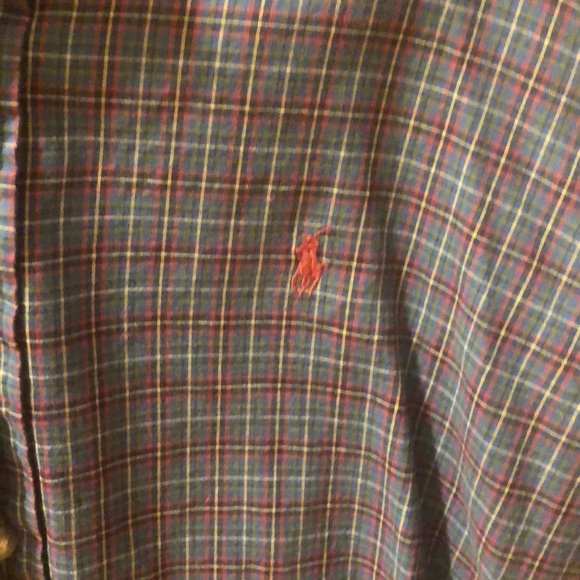 Polo Men’s dress shirt (L) Flannel material - Picture 2 of 3